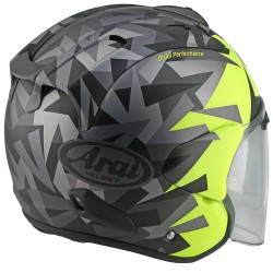 Casco ARAI SZ-R EVO - Frost Mimesis amarillo 2