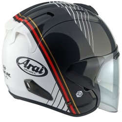 Casco ARAI SZ-R EVO - Frost Temu blanco 2