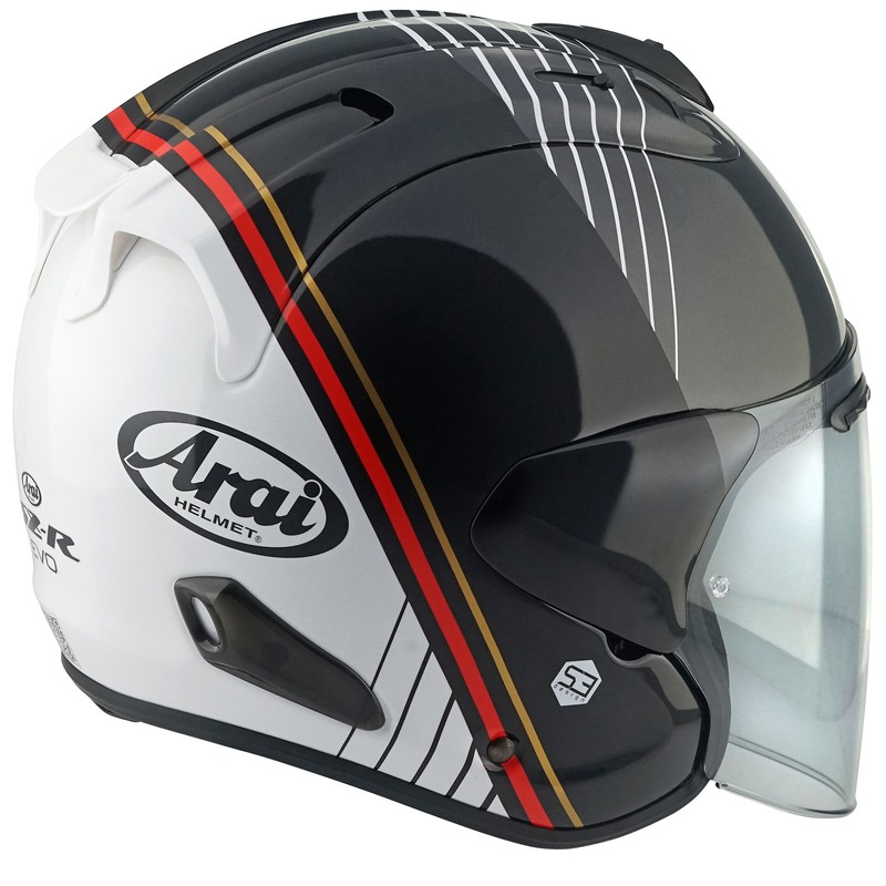 Casco ARAI SZ-R EVO - Frost Temu blanco