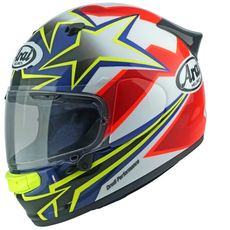 Casco ARAI Quantic Star & Stripes - Rojo