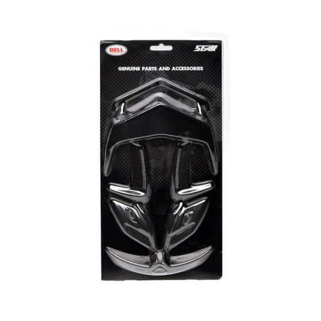 KIT DE VENTILACIÓN BELL STAR / RACE STAR / PRO STAR COLOR NEGRO MATE