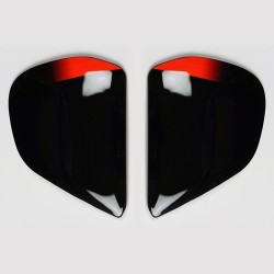 Cubiertas laterales ARAI TOUGH Rojo (Compatible sistema VAS-V)