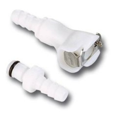 Enchufe rápido macarrón gasolina blanco MOTION PRO Ø8mm