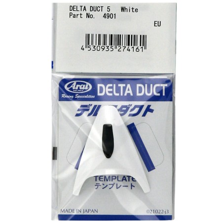 Ventilación superior ARAI DELTA DUCT-5, Blanco (Modelos: RX-7 GP/X-TEND/SZ-RAM-4)