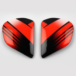 Cubiertas laterales ARAI ROCK Rojo (Compatible sistema VAS-V)