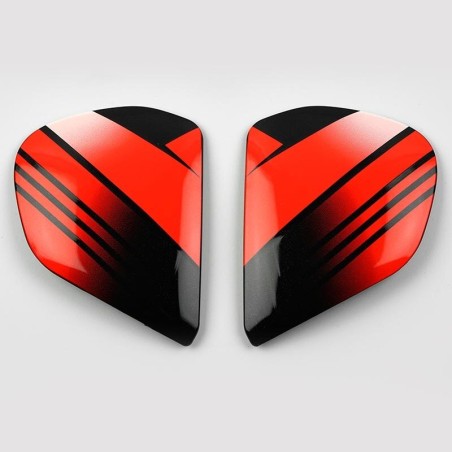 Cubiertas laterales ARAI ROCK Rojo (Compatible sistema VAS-V)
