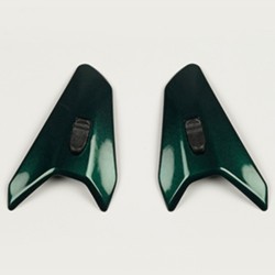 Ventilación frontal ARAI TDF 3, STREAK Green (Modelos: QUANTUM/ST/PRO/X-TEND/X-TEND RAM)