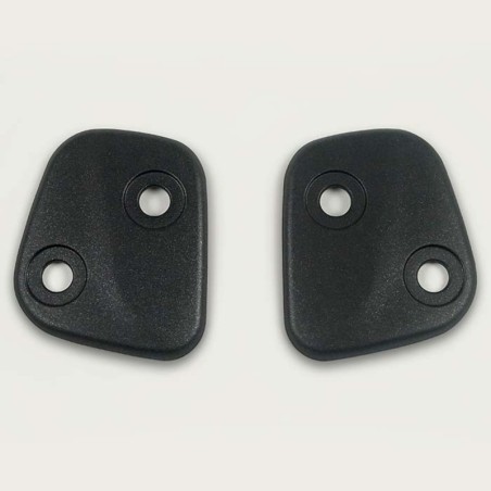 Kit de placas visera ARAI (TOUR-X4), METALLIC Negro Mate