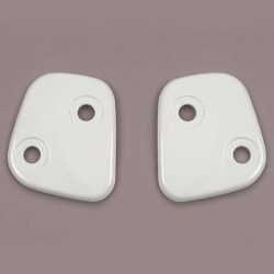 Kit de placas visera ARAI (TOUR-X4), METALLIC Blanco