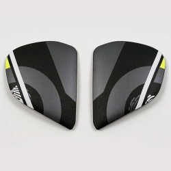 Cubiertas laterales ARAI GENE Amarillo Flúor (Compatible sistema VAS-V)