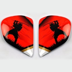 Cubiertas laterales ARAI PEDROSA SPIRIT Azul (Compatible sistema VAS-V)