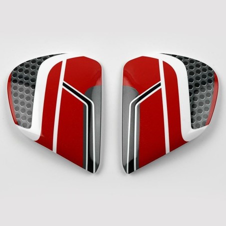 Cubiertas laterales ARAI SWORD Rojo (Compatible sistema VAS-V)