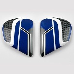 Cubiertas laterales ARAI SWORD Azul (Compatible sistema VAS-V)