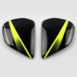 Cubiertas laterales ARAI SPINE Amarillo Flúor (Compatible sistema VAS-V)