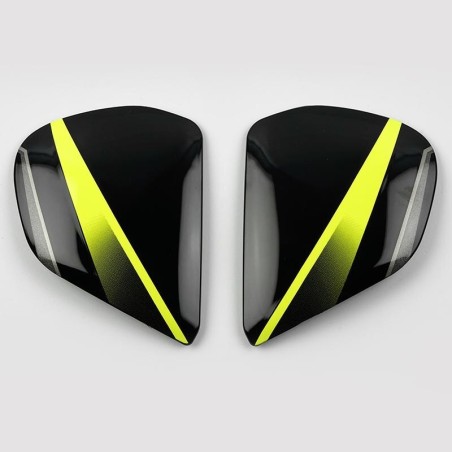 Cubiertas laterales ARAI SPINE Amarillo Flúor (Compatible sistema VAS-V)