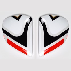 Cubiertas laterales ARAI EDWARDS LEGEND Blanco (Compatible sistema VAS-V)