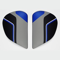 Cubiertas laterales ARAI (Sistema SuperAdSis J), SENSE Azul (Modelos: AXCES-3)