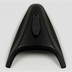 Ventilación frontal Central ARAI (DELTA DUCT-5), Negro Mate