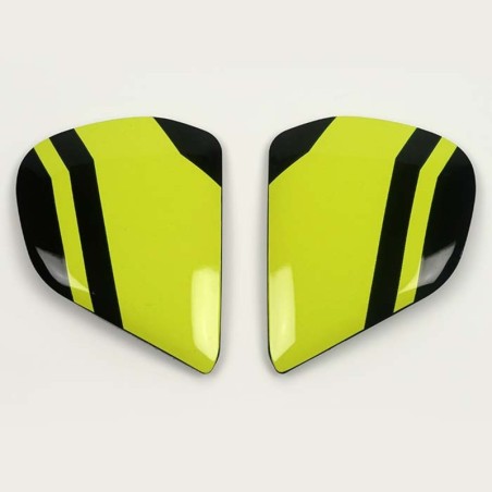 Cubiertas laterales ARAI XENON Amarillo Flúor (Compatible sistema VAS-V)