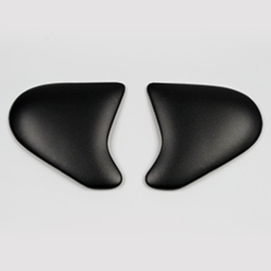 Cubiertas laterales ARAI (Sistema SuperAdSis ZF), Negro Mate (Modelos: SZ-F)