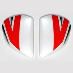 Cubiertas laterales ARAI NAKANO Réplica (Compatible sistema VAS-V)