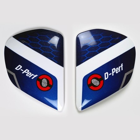 Cubiertas laterales ARAI CURVE Azul (Compatible sistema VAS-V)