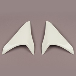 TD-DUCT-2 REAR ARAI WHITE FULL FACE HELMET