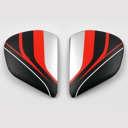 Cubiertas laterales ARAI MAZE Negro (Compatible sistema VAS-V)