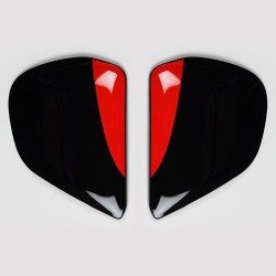 Cubiertas laterales ARAI ROBERTS Rojo (Compatible sistema VAS-V)