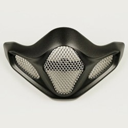 Ventilación mentonera ARAI (Casco MX-V), Negro Mate