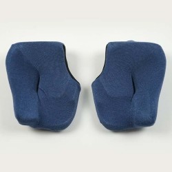 Carrilleras ARAI, 30 mm. Azul