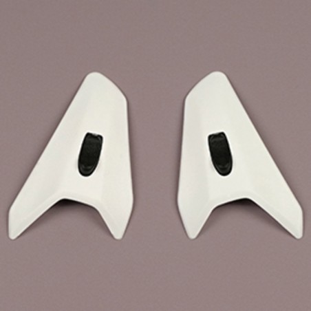 Ventilación frontal ARAI (TDF DUCT-3), METALLIC Blanco Mate