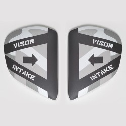 Cubiertas laterales ARAI NAVY Blanco (Compatible sistema VAS-V)