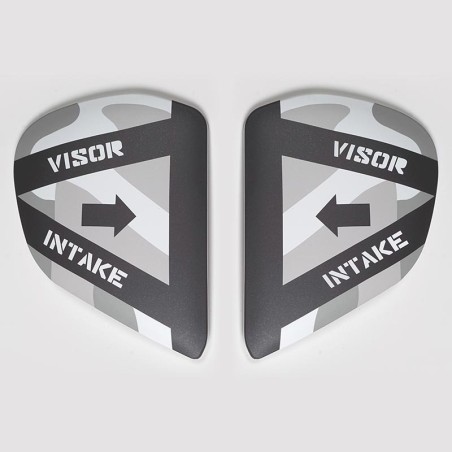 Cubiertas laterales ARAI NAVY Blanco (Compatible sistema VAS-V)