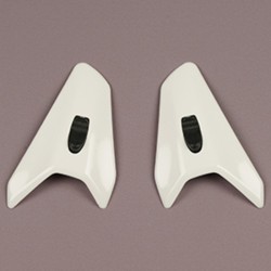 Ventilación frontal ARAI (TDF DUCT-3), METALLIC Blanco