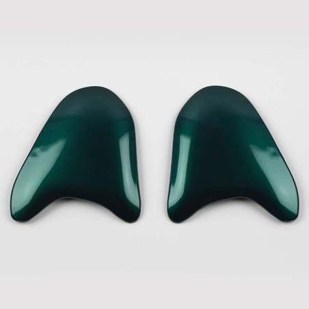Cubiertas laterales ARAI (Sistema SuperAdSis MZ), METALLIC Verde (Modelos: SZ-RAM-X)