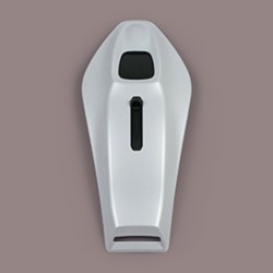 Ventilación frontal ARAI DUAL FLOW, Blanco Mate