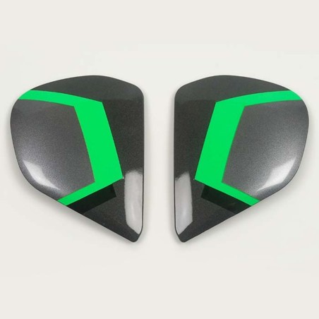 Cubiertas laterales ARAI RSW Amarillo Flúor (Compatible sistema VAS-V)