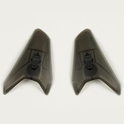 Ventilación frontal ARAI (TDF DUCT-3), Ahumado Mate