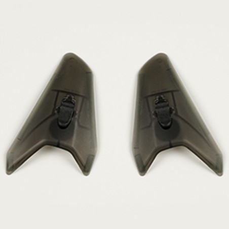 Ventilación frontal ARAI (TDF DUCT-3), Ahumado Mate