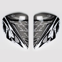 Cubiertas laterales ARAI STYLE Negro (Compatible sistema VAS-V)