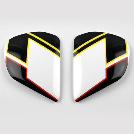 Cubiertas laterales ARAI STRIKER Blanco (Compatible sistema VAS-V)