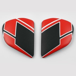 Cubiertas laterales ARAI STRIKER Negro Mate (Compatible sistema VAS-V)