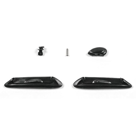 Kit de ventilación pantalla ARAI (Sistema SAL/SAI), Negro