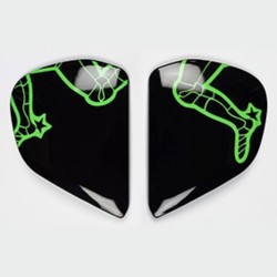 Cubiertas laterales ARAI HUTCHY Réplica (Compatible sistema VAS-V)