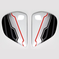 Cubiertas laterales ARAI MAMOLA EDGE Blanco (Compatible sistema VAS-V)