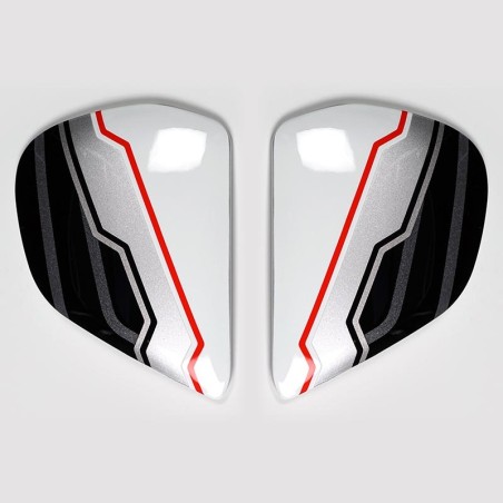 Cubiertas laterales ARAI MAMOLA EDGE Blanco (Compatible sistema VAS-V)
