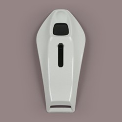 Ventilación frontal ARAI DUAL FLOW, Blanco Diamante