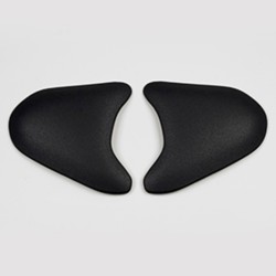 Cubiertas laterales ARAI (Sistema SuperAdSis MZ), METALLIC Negro Mate (Modelos: SZ-RAM-X)