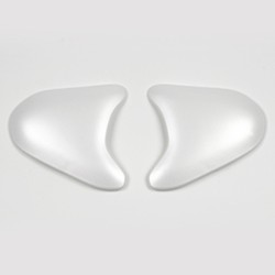 Cubiertas laterales ARAI (Sistema SuperAdSis MZ), Blanco Mate (Modelos: SZ-RAM-X)